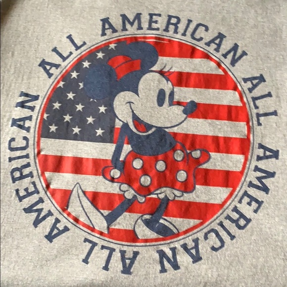 Disney Minnie Mouse S-Sleeve T Shirt 4XL Gray - Picture 4 of 7